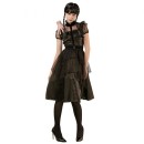 Halloween Gothic Schoolgirl Prom Costume S
