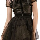 Halloween Gothic Schoolgirl Prom Costume S