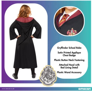 Harry Potter Hermione costume 6-8 years