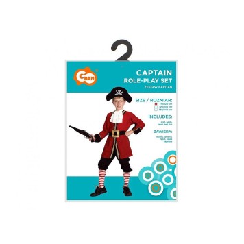 Pirate Captain costume 120/130 cm