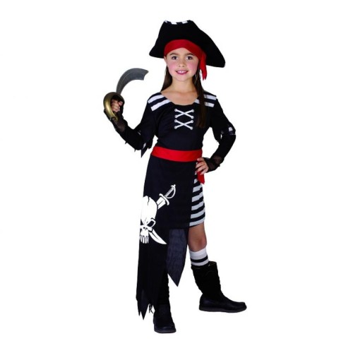 Pirate Pirate Girl, girls' costume 120/130 cm