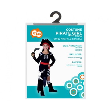 Pirate Pirate Girl, girl costume 130/140 cm