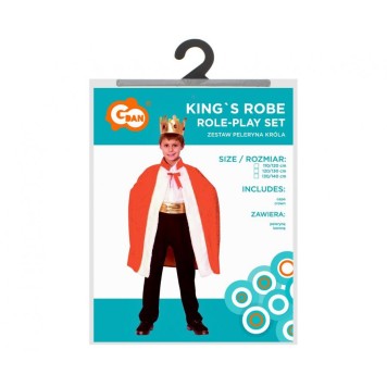 Halloween King King Costume 130/140 cm