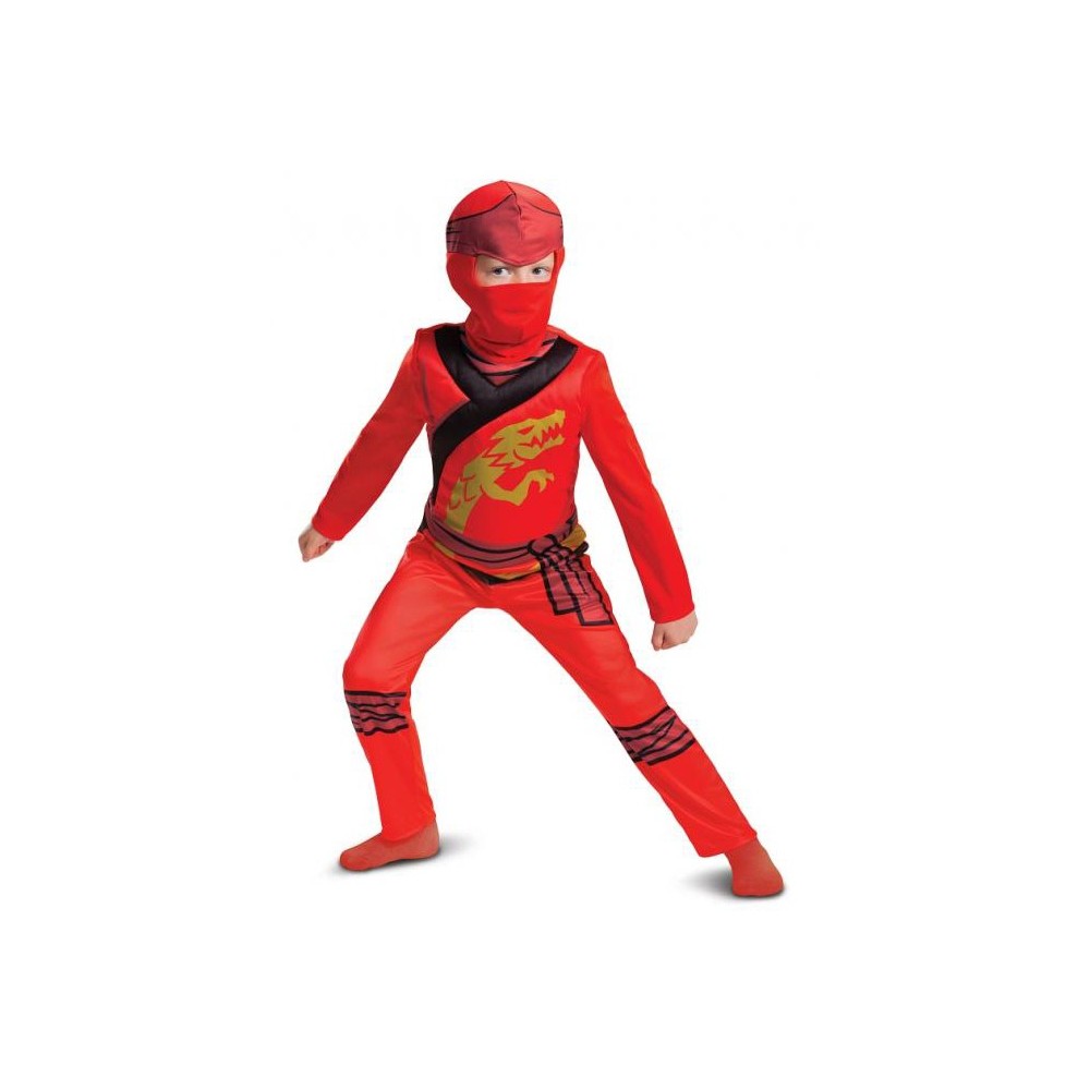 Lego Kai Ninjago costume 4-6 years