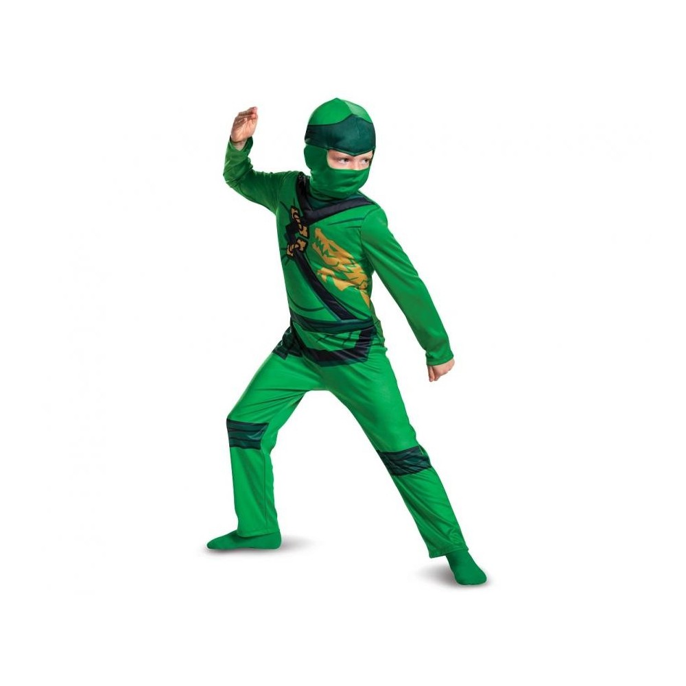 Lego Lloyd Ninjago costume 4-6 years