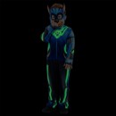 Paw Patrol Chase glow-in-the-dark costume 3-4 years