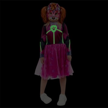 Paw Patrol Skye glow-in-the-dark costume 4-6 years