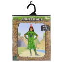 Minecraft Creeper Classic Girl Costume 7-8 years