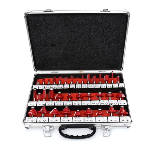 Frezy do drewna łożyskowane 35 el. KD10280