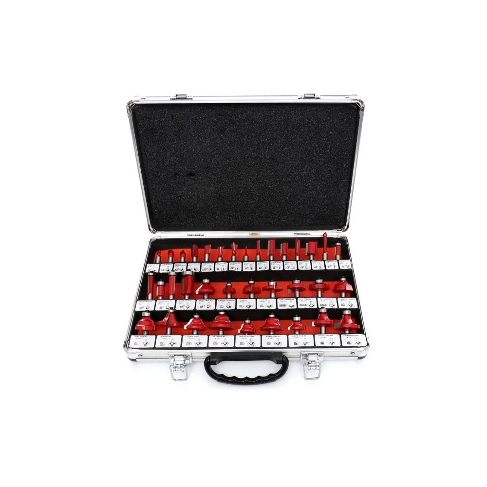 Frezy do drewna łożyskowane 35 el. KD10280