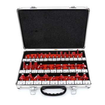 Frezy do drewna łożyskowane 35 el. KD10280