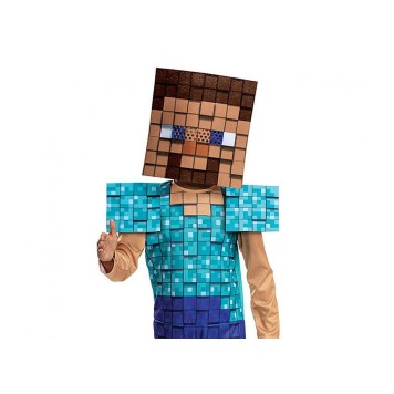 Minecraft Steve Plus costume 4-6 years