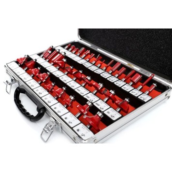 Frezy do drewna łożyskowane 35 el. KD10280