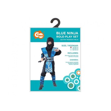 Ninja Blue  Ninja costume 130/140 cm