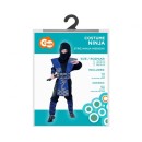 Ninja Blue Ninja Costume 110/120 cm