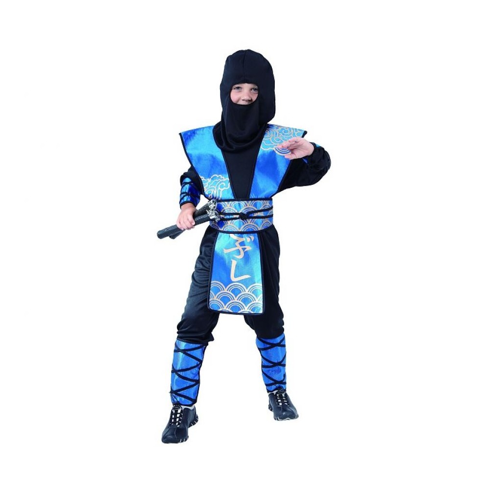 Ninja Blue Ninja Costume 120/130 cm