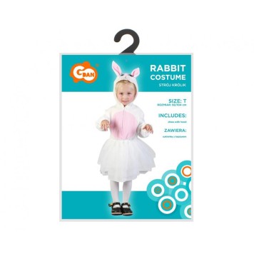 Animals Bunny costume 92/104 cm