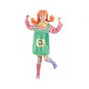 Halloween Pippi costume 110/120 cm