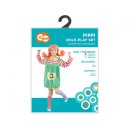 Halloween Pippi costume 110/120 cm