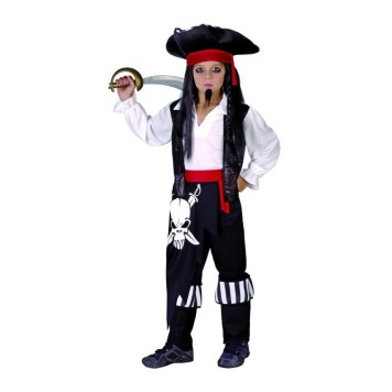 Pirate Pirate Captain, Costume 120/130 cm