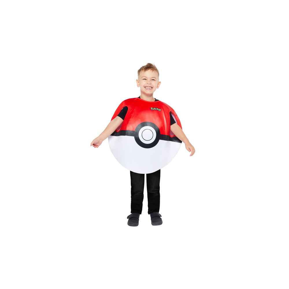 Pokémon Pokeball costume 8-12 years