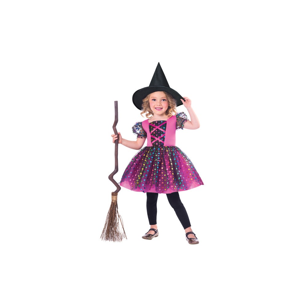 Witch Rainbow Witch, costume 2-3 years