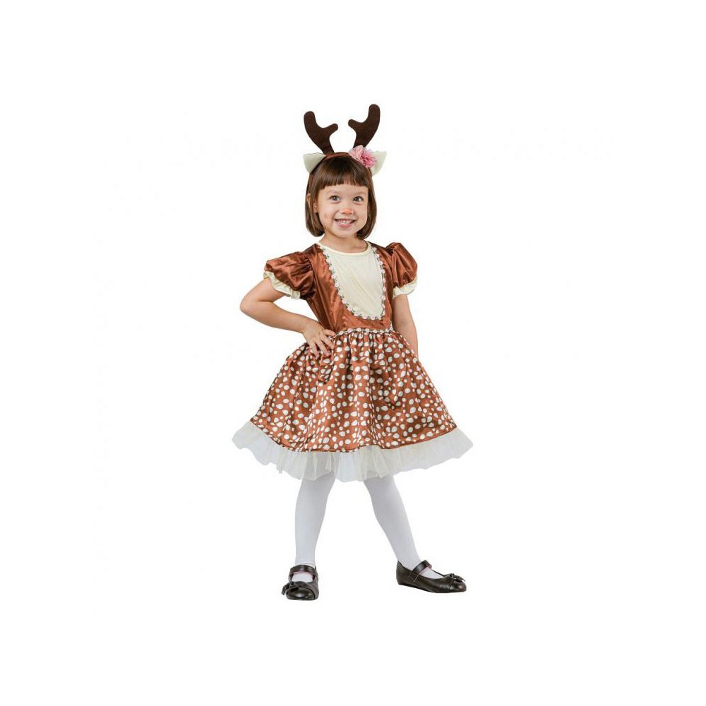 Halloween Brown Reindeer Costume 92/104 cm