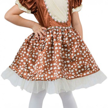 Halloween Brown Reindeer Costume 92/104 cm
