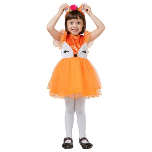 Halloween Orange Fox costume 92/104 cm