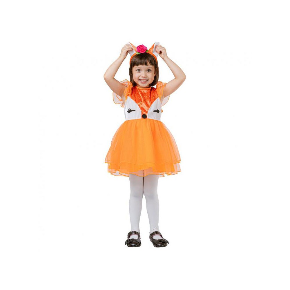 Halloween Orange Fox costume 92/104 cm