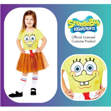 SpongeBob girl costume 8-10 years