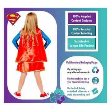 Supergirl costume 2-3 years