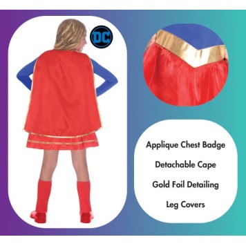 Supergirl costume 3-4 years