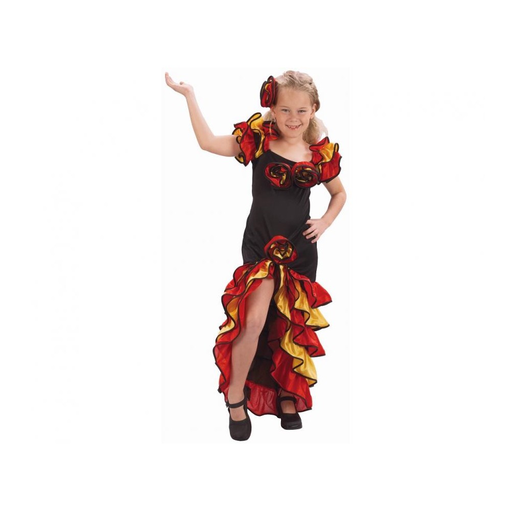 Halloween Dancer Spanish Costume 120/130 cm