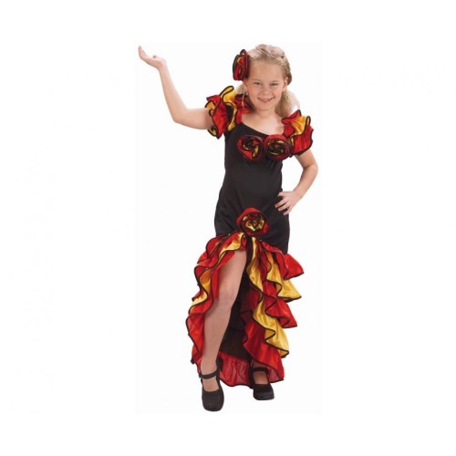 Halloween Dancer Spanish Costume 130/140 cm
