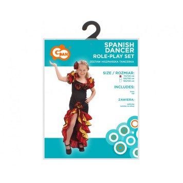 Halloween Dancer Spanish Costume 130/140 cm