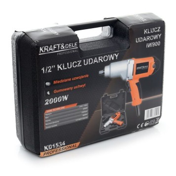 Klucz udarowy 2000W 800Nm KD1534
