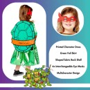 Teenage Mutant Ninja Turtles girl costume 4-6 years