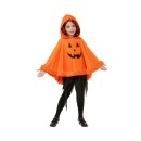 Halloween Smile Pumpkin poncho, costume accessory
