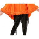 Halloween Smile Pumpkin poncho, costume accessory