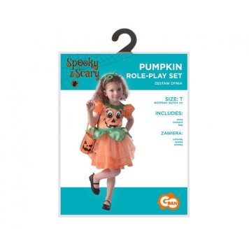 Halloween Spooky Pumpkin costume 92/104 cm