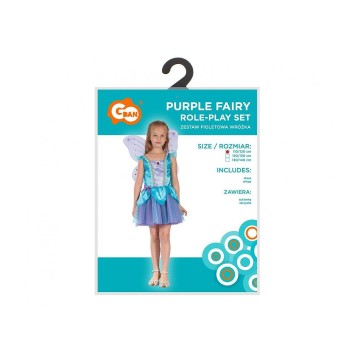Fairy Purple costume 120/130 cm