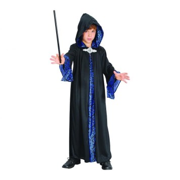 Halloween Blue Wizard Costume 110/120 cm