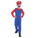 Halloween Blue Plumber costume 130/140 cm