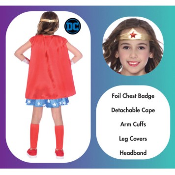 Wonder Woman Wonder Woman Costume 4-6 years