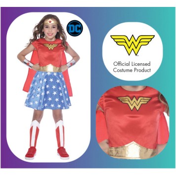 Wonder Woman Wonder Woman Costume 6-8 years