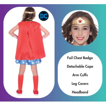 Wonder Woman Wonder Woman Costume 6-8 years