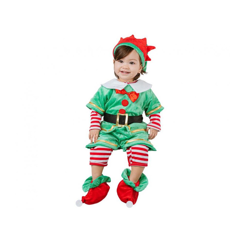 Christmas Little Elf Green Goblin Costume 92/104 cm