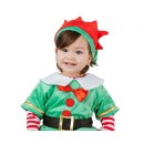 Christmas Little Elf Green Goblin Costume 92/104 cm