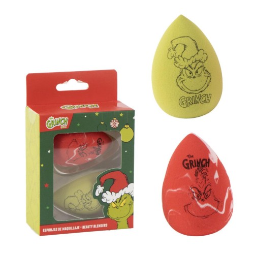 The Grinch Mischief makeup sponge set 2 pcs